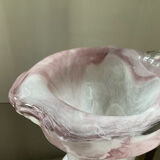 Vase champignon vintage en pâte de verre Murano