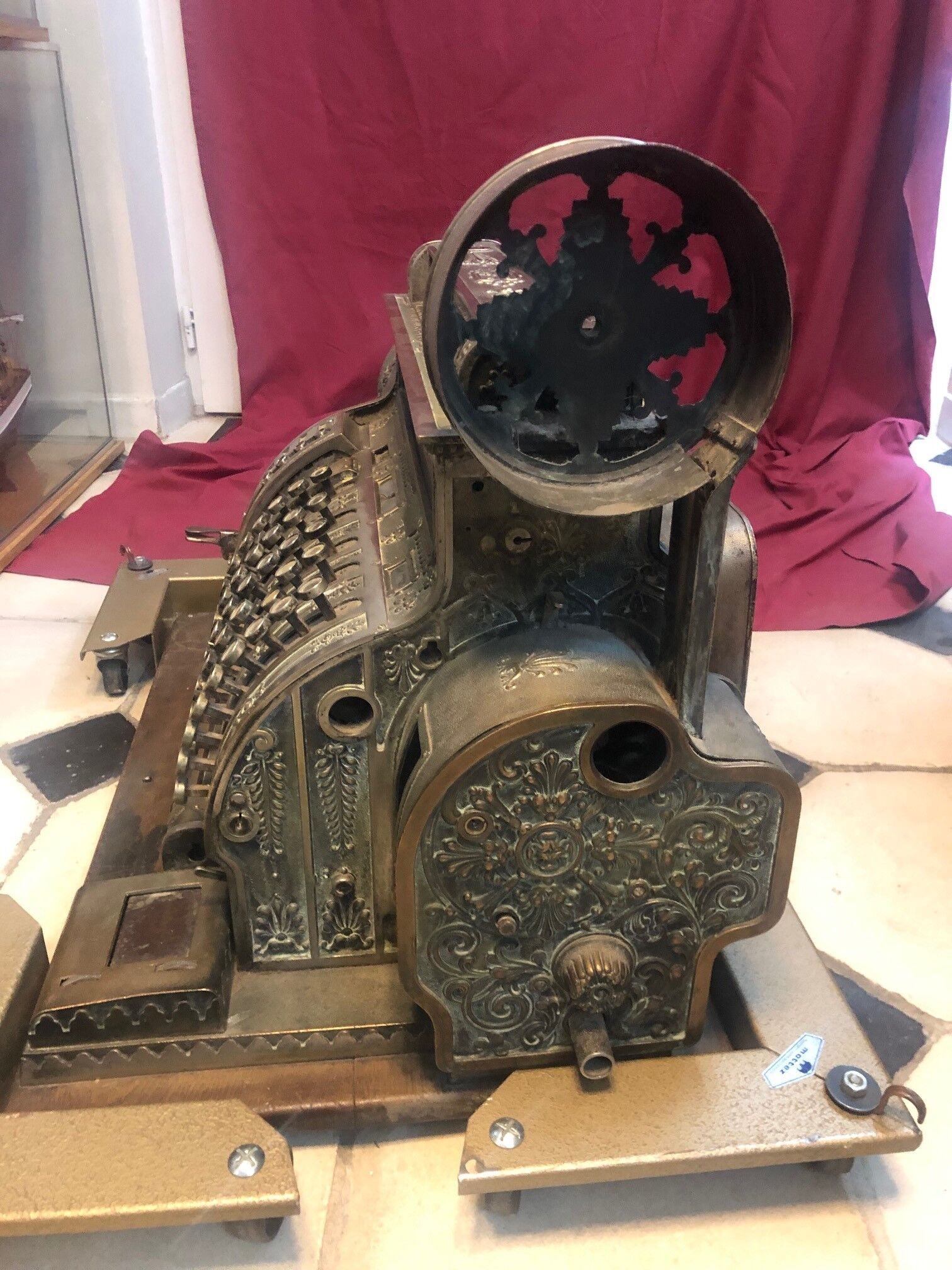 Cash register national bronze