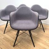Set of 4 RE DAW armchairs, Vitra