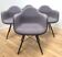 Set of 4 RE DAW armchairs, Vitra