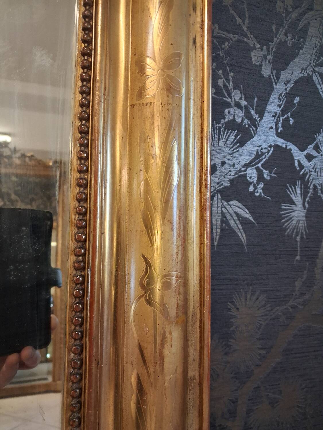 Miroir époque louis Philippe 160 x 99