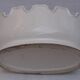 White earthenware glass cooler