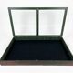 Antique wooden shop display cabinet