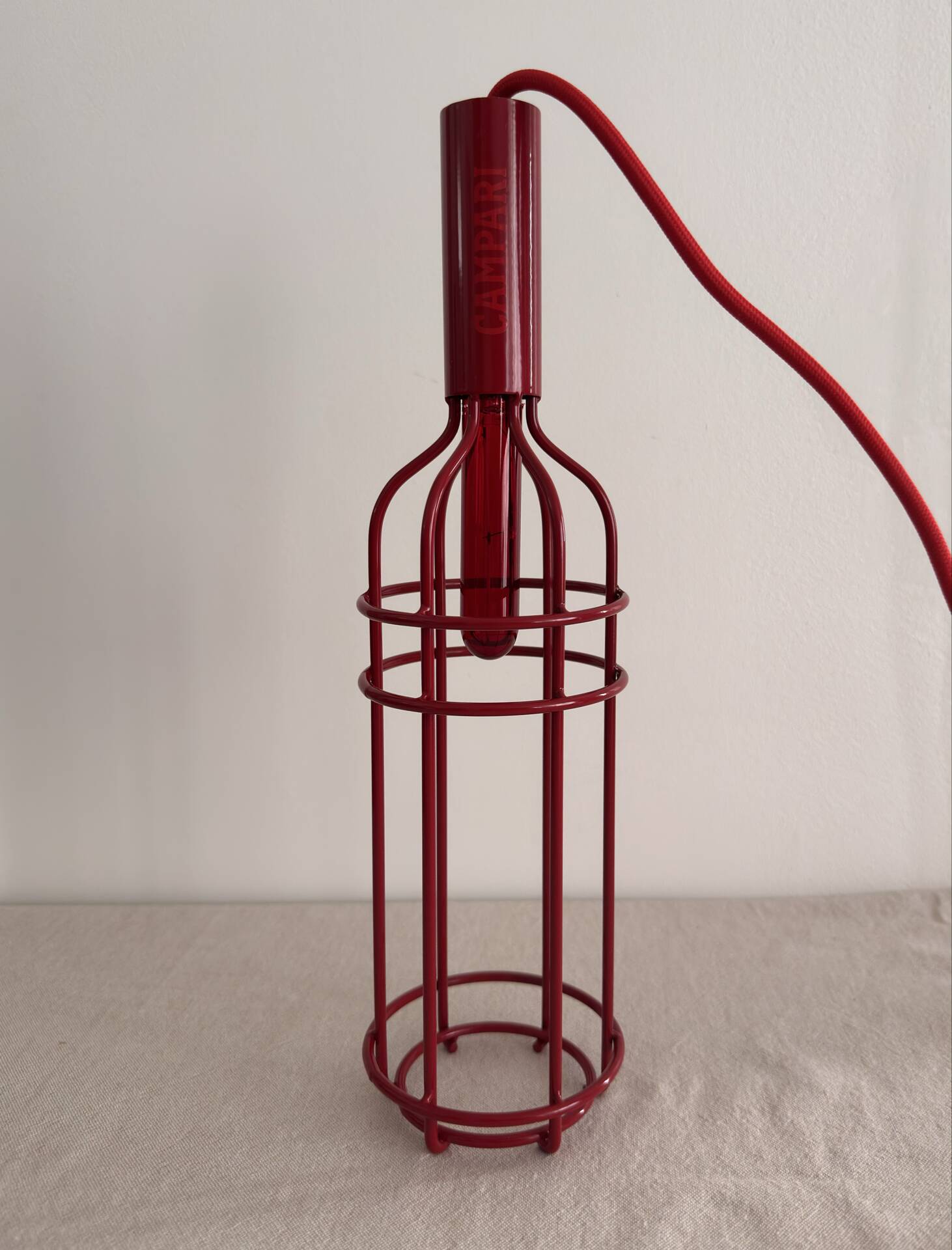 Campari studio 5.5 wire metal collector lamp