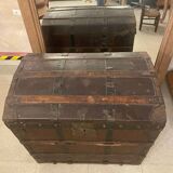 Old travel trunk