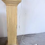 Paire de lampes céramiques forme libre triangle