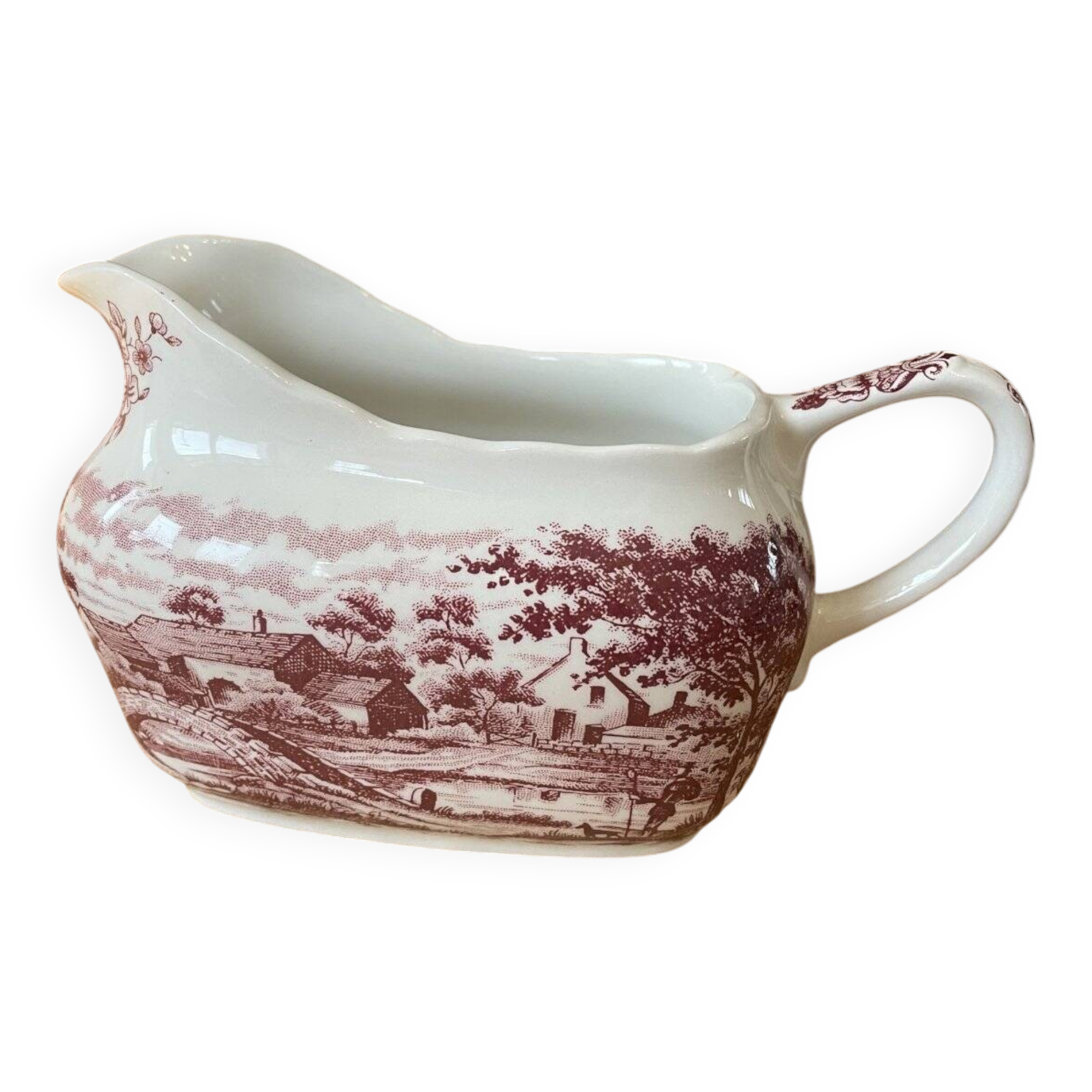 Grindley Homeland English earthenware milk jug