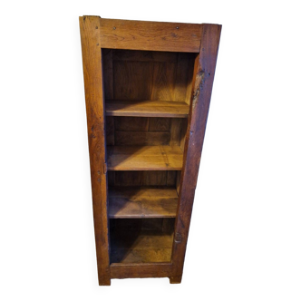 Open china cabinet bonnet in oak