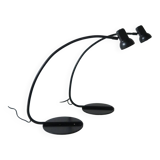Pair of table/desk lamps, produced by Aka Electric.