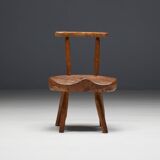 Folk Art Wabi Sabi Chair, France, 19th Century