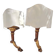 Pair of Italian Empire style wall sconces from the 19th century.