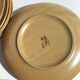 10 dessert plates sandstone village speckled blond