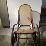 Fauteuil à bascule, original Thonet 1920