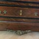 Weekly cabinet in rosewood from Rio and India and blackened pear Napoleon III