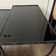 3 nesting tables 1950 Jean Royère wrought iron black opaline vintage