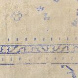 3x12 Blue & Beige Antique Vintage Runner Rug, 80x369Cm SK 23836