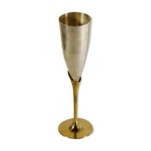 Vase calice laiton et argent