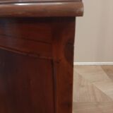 Louis XV style chest of drawers - 2 drawers - Curved feet - 1980s