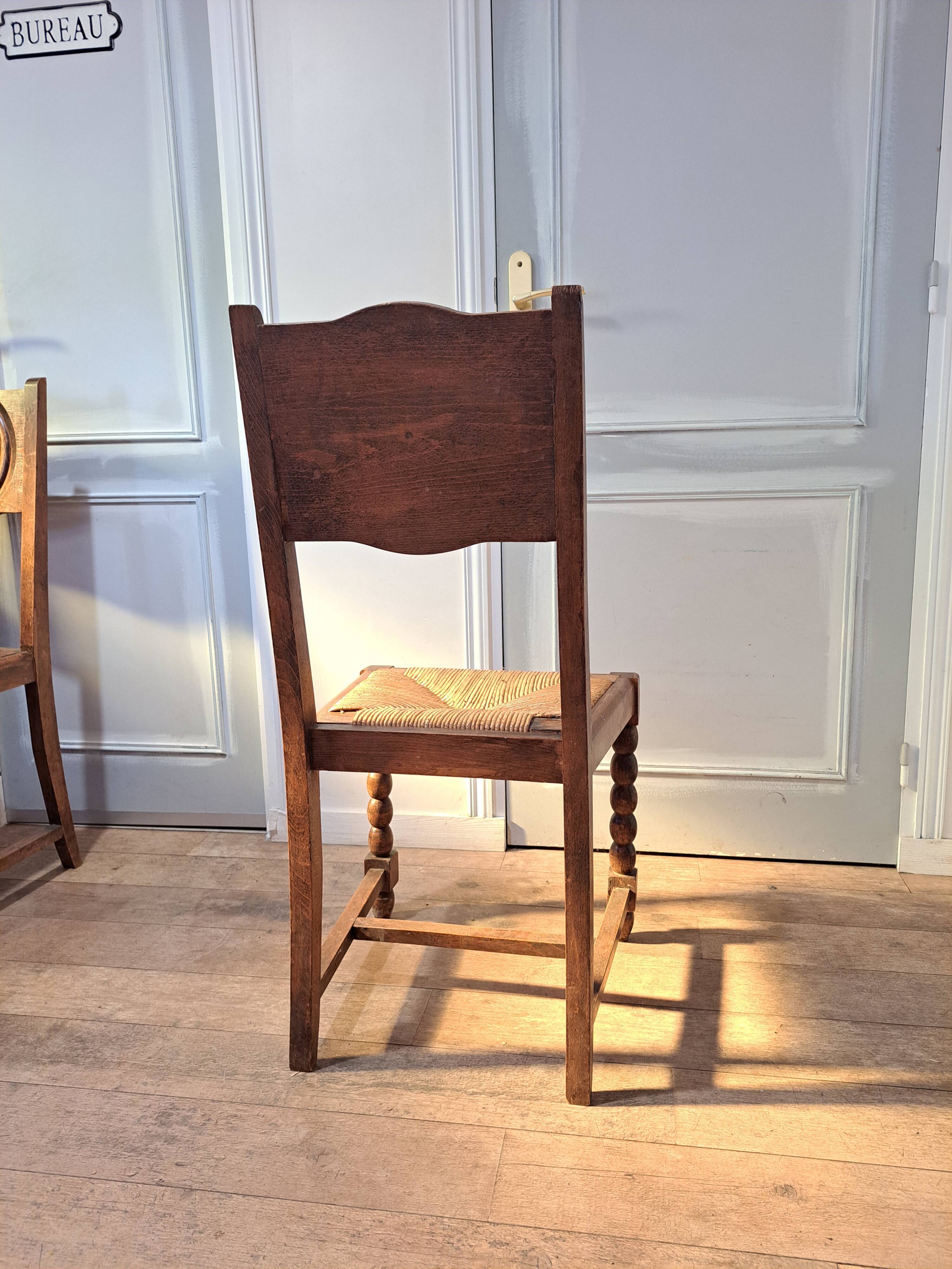 6 arts and crafts chairs