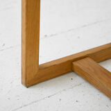 Scandinavian oak chest of drawers with two drawers