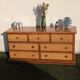 Vintage Enfilade Commode Maugrion Rattan - Roche Bobois