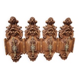 Coat rack, wooden hook