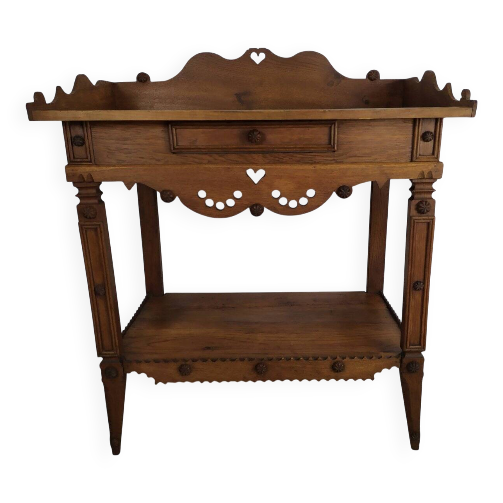 Rustic hairdresser popular art