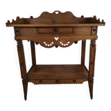 Rustic hairdresser popular art