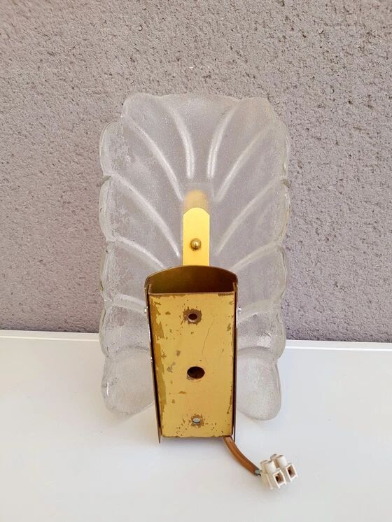 Karl Fagerlung leaf wall light 1970