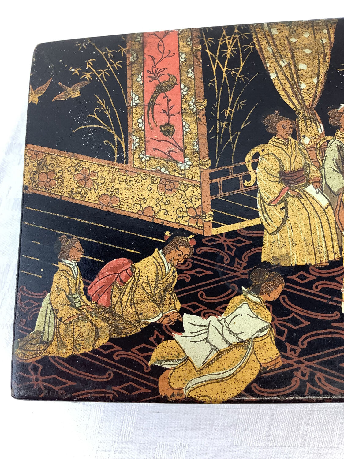 Japanese lacquered box