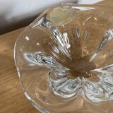 Val Saint Lambert crystal ashtray empty pocket