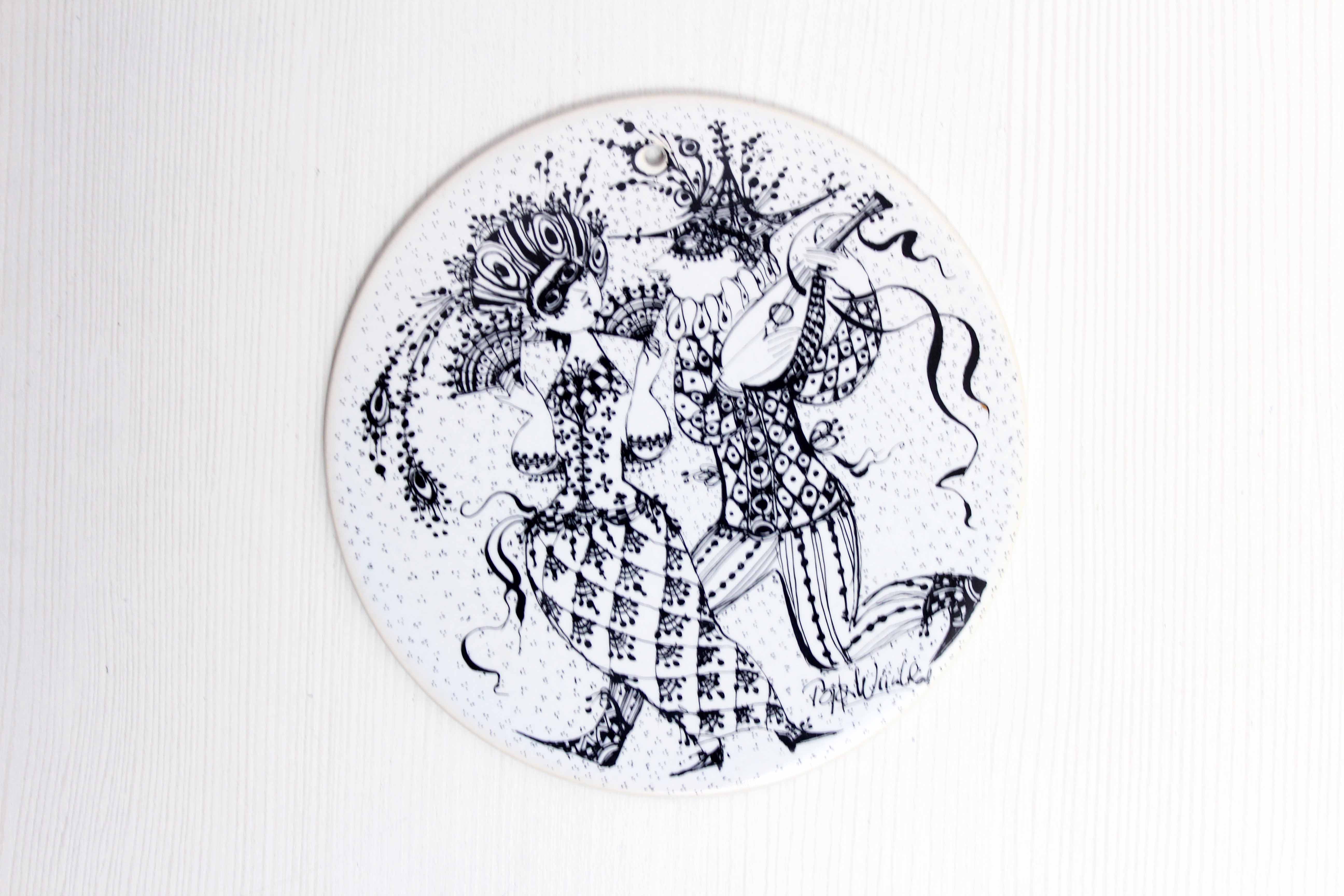 Decorative ceramics by Bjorn Wiinblad