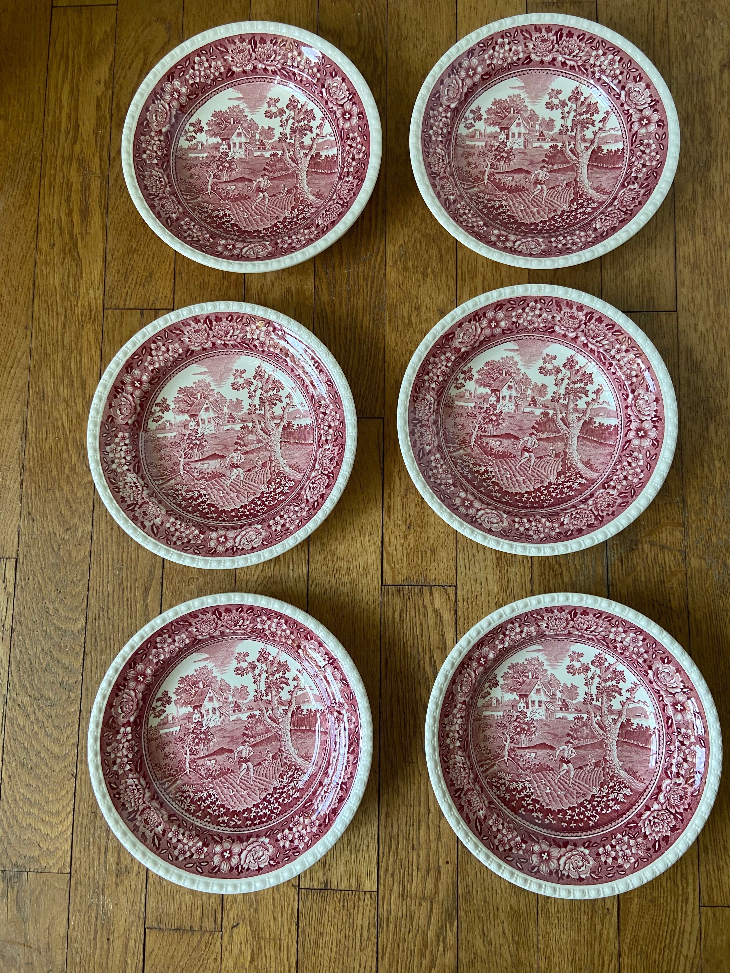 6 assiettes creuses Rusticana Villeroy & Boch