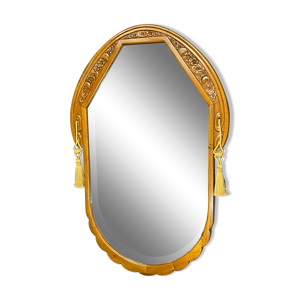 Miroir haut 118x78 époque