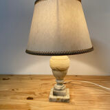 Alabaster table lamp