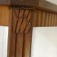 Small wooden Art Deco side table.