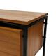Meuble TV vintage petit format, placage teck, années 1960