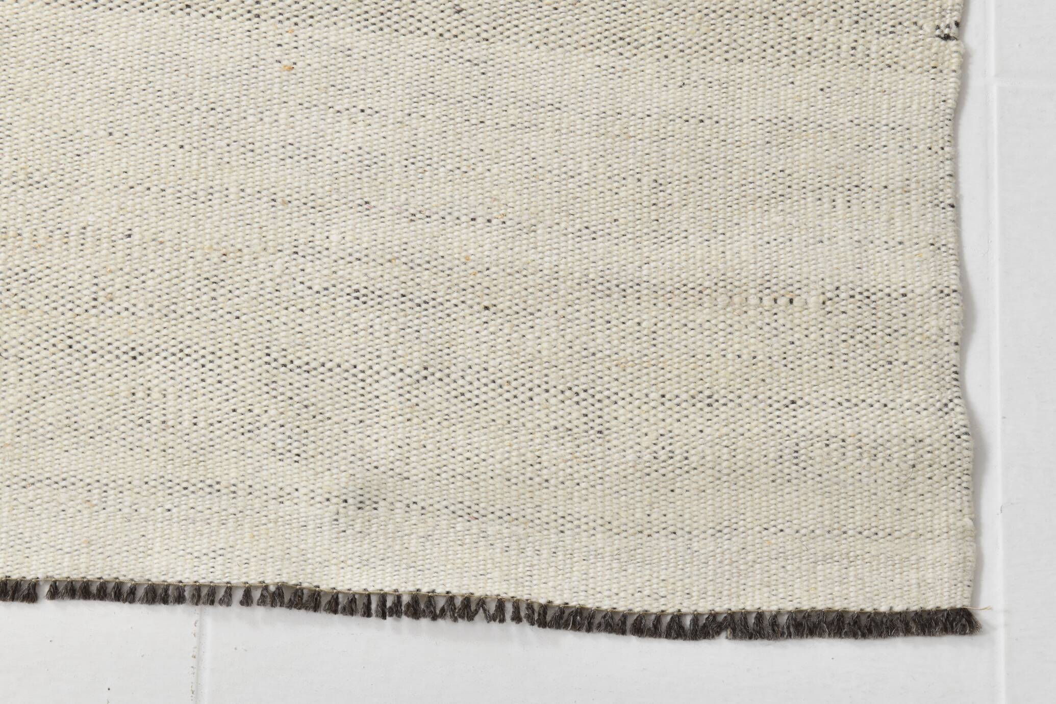 6x10 Brown&Beige Turkish Wool Kilim Rug,Handmade Vintage Rug,191x297Cm