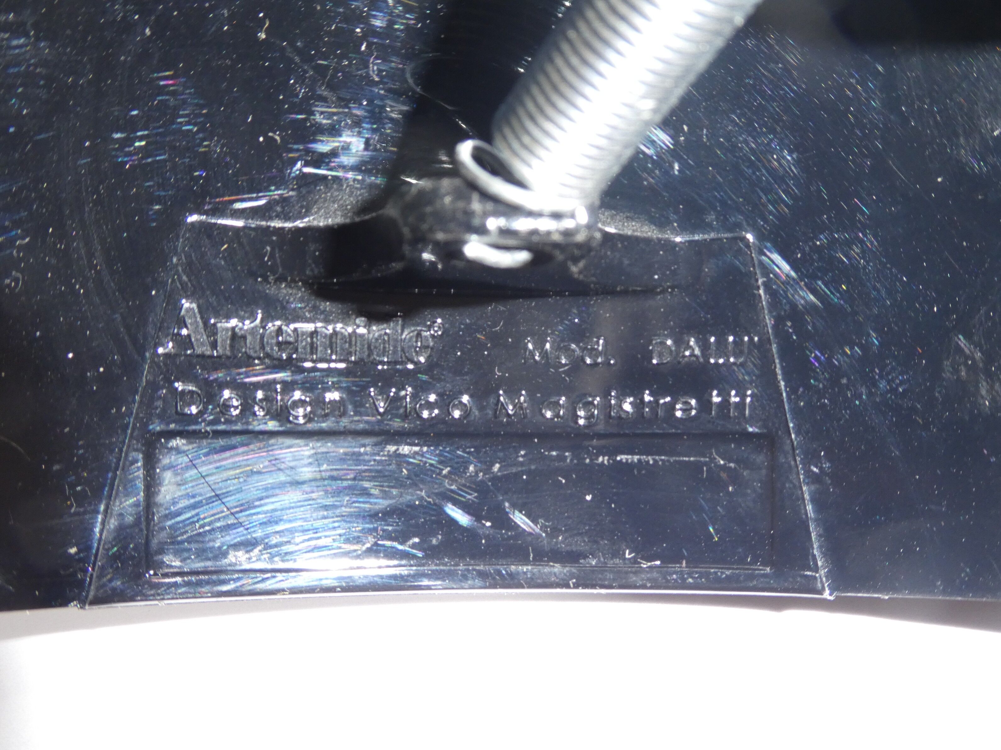 Lamp Dalu created by Vico Magistretti and edited by Artemide in 1969