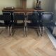 4 chaises MR10 Ludwig Mies Van Der Rohe