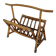 Vintage rattan magazine holders