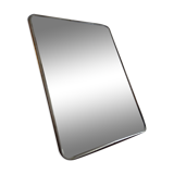 Vintage barber's mirror 23.5 cm by 17.5 cm