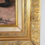 Oil on canvas, signed R.Hervé – 2nd part XXth
