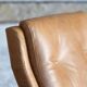 Leather armchair by Raphael Raffel for Apelbaum - France 1970