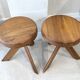 Paire de S28 Tabourets, Pierre Chapo 1970