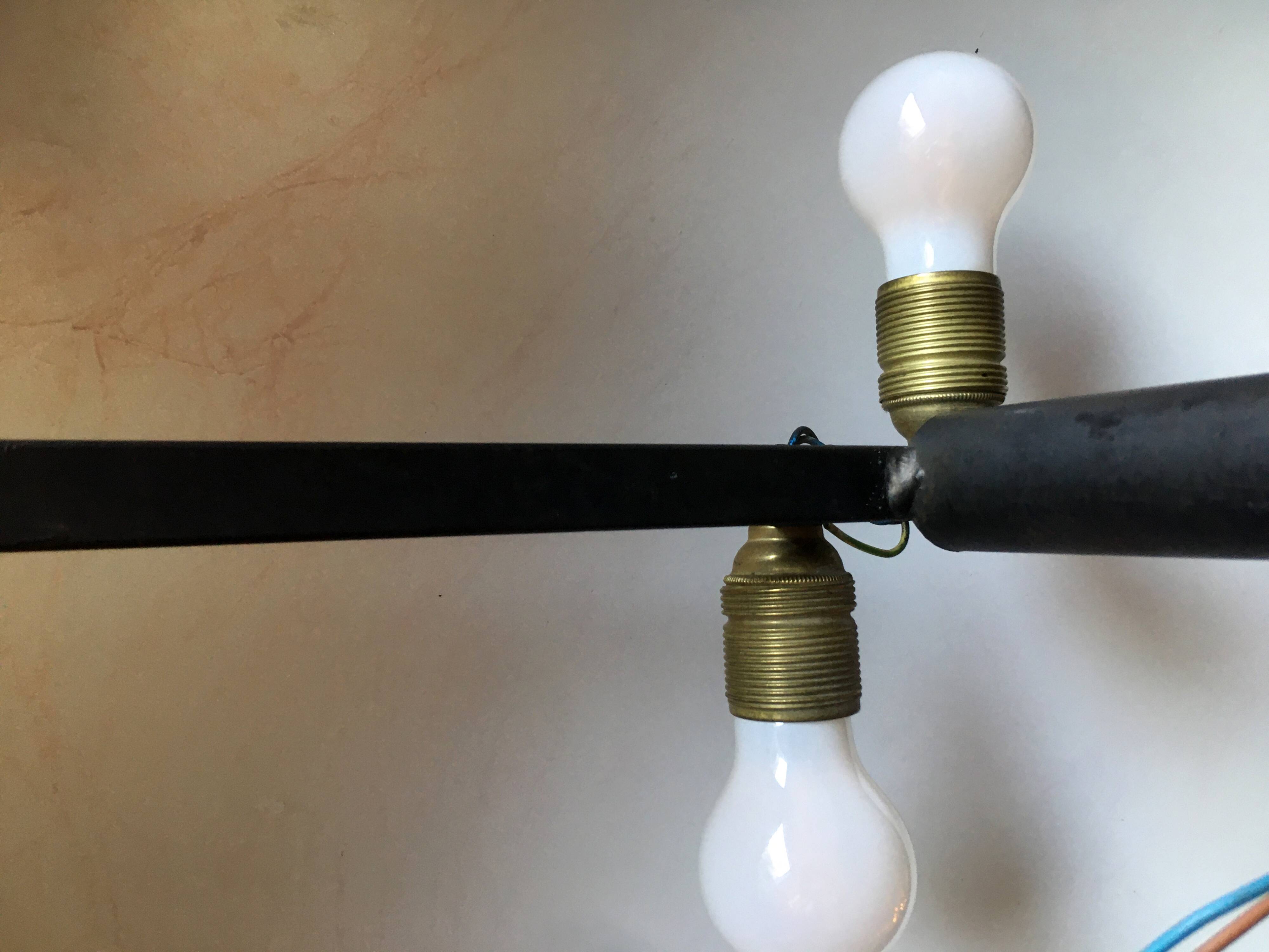 Large ceiling light, 1940s