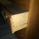 Secrétaire bureau vintage  4 pieds compas années 50