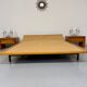 Vintage double bed design by Dieter Wäckerlin Daybed Idealheim 1960.