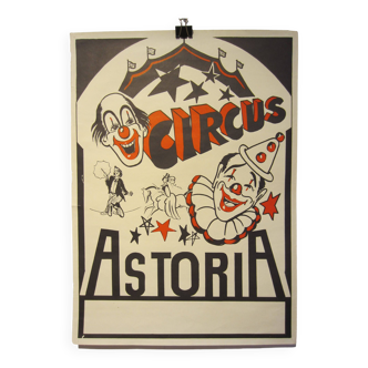Affiche de cirque allemande Circus Astoria