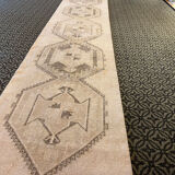 Tapis d’entrée fait à la main, beige